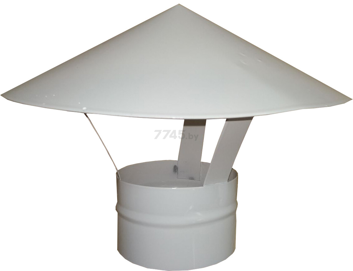Зонт вентиляционный ЭРА 100RUG белый (100RUG БЕЛ)